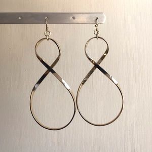 Gold Earrings-Pierced